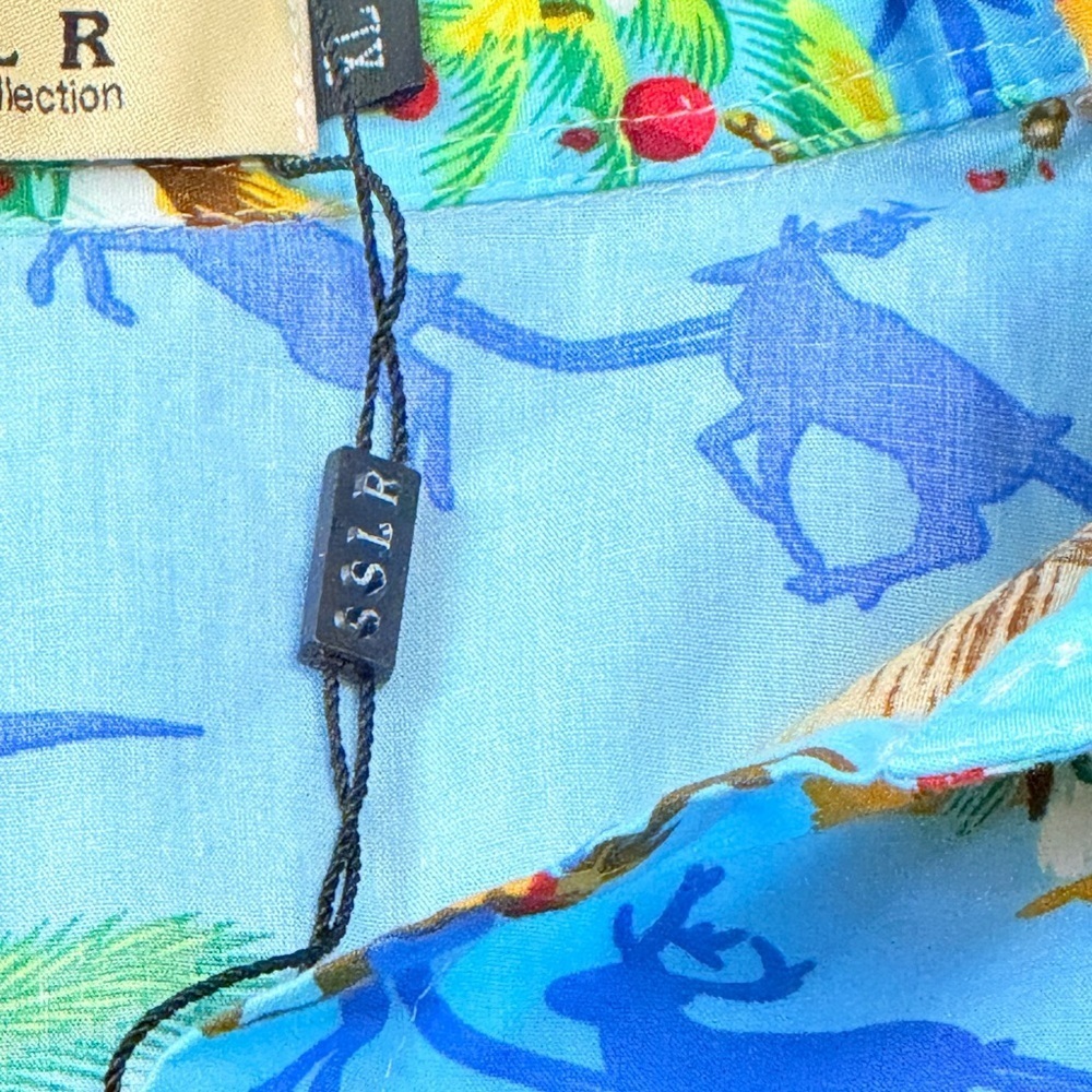 Hawaiian Christmas Womens Shirt - Picture 7 of 16